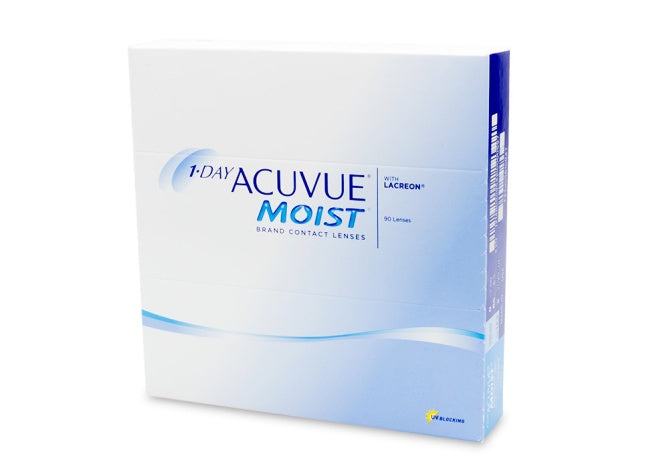 1-DAY ACUVUE MOIST 90 Pack